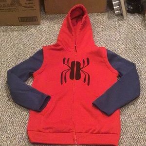 Youth L/XL Spider-Man hoodie. Never worn